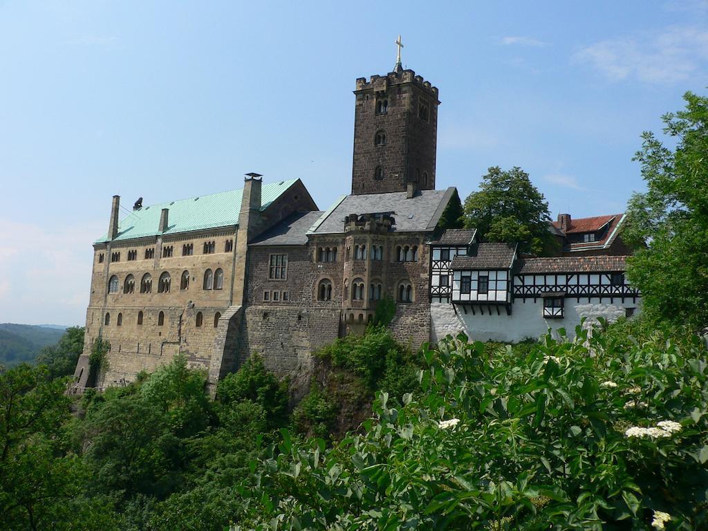 Hotel Garni Am Thueringer Klosstheater ฟรีดริชโรดา ภายนอก รูปภาพ